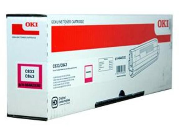 OKI toner 46443102, škrlatna