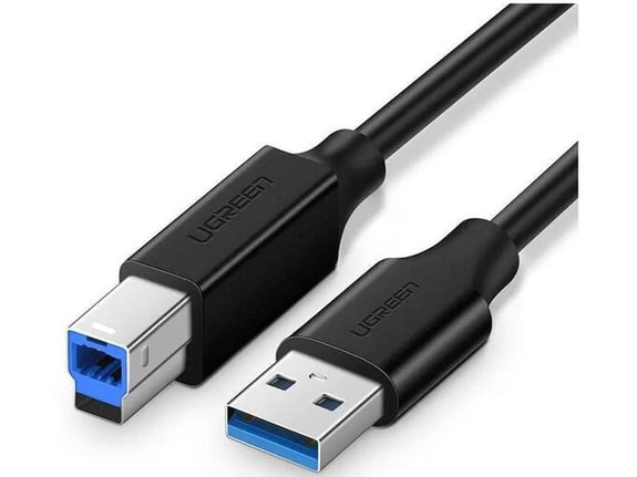 UGREEN USB kabel 3.0, USB-A/USB-B, 2m, 10372