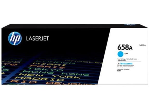 HP toner 658A (W2001A), cyan