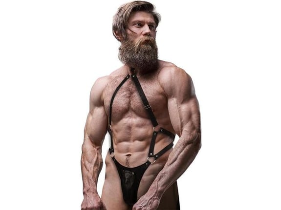 FETISH SUBMISSIVE ATTITUDE Jockstrap Fetish Sumbissive Attitude Eco Leather