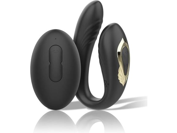 IBIZA Vibrator Za Pare Rotating Dual Black