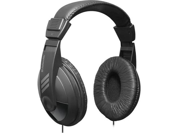 DEFENDER Gryphon 751 volume control Black, naglavne slušalke