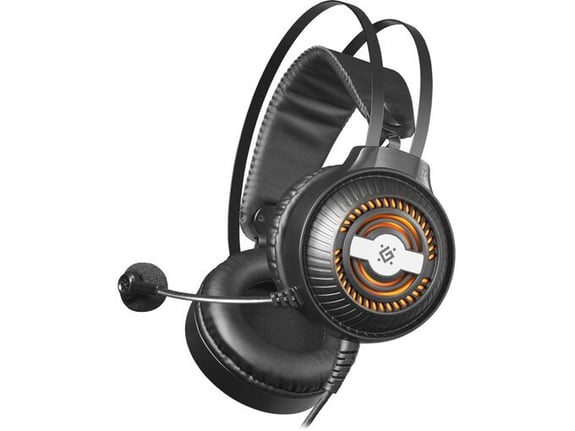 DEFENDER Stellar Pro Gaming 7.1 volume control Black, naglavne slušalke z mikrofonom