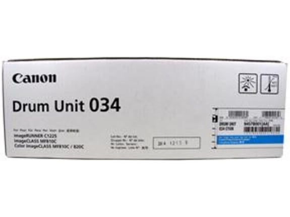 CANON 034 (9457B001) moder, originalen boben