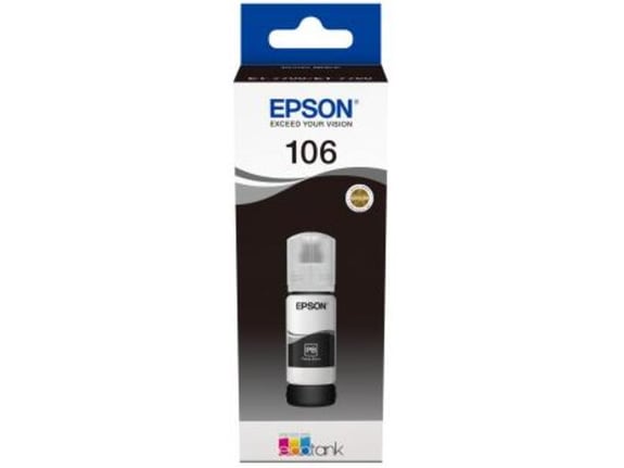 EPSON originalno črnilo 106, črna