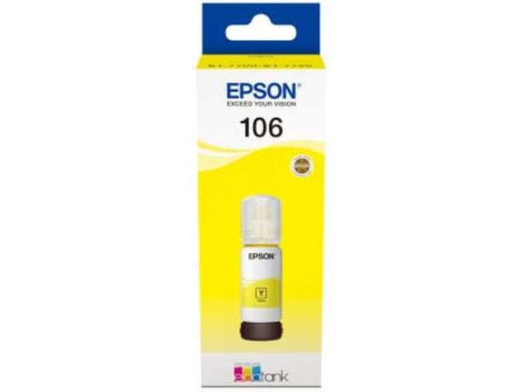 EPSON originalno črnilo 106, rumena