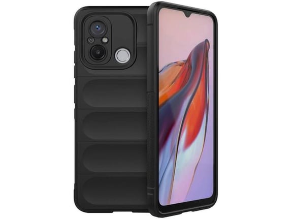 ONASI silikonski ovitek Wave za Realme C35, črna