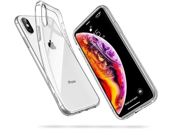 ONASI silikonski ovitek za iPhone Xs Max, prozorna