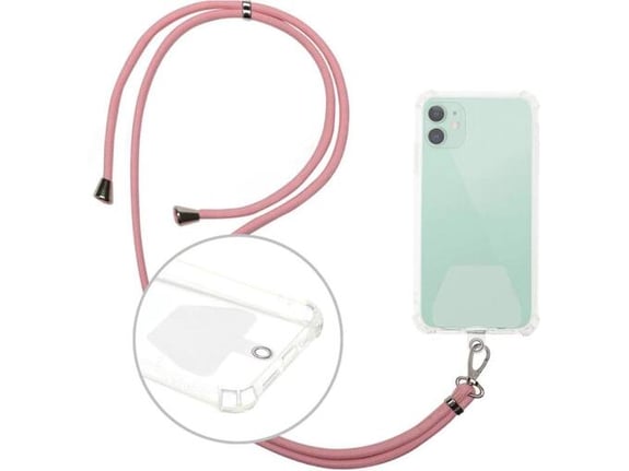 ONASI vrvica za telefon (brez ovitka) - roza