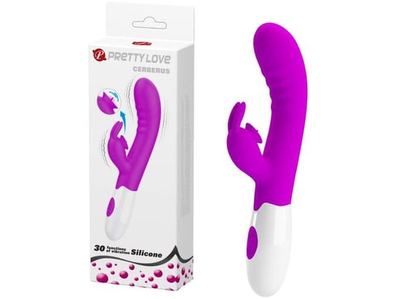 PRETTY LOVE Vibrator Cerberus Purple