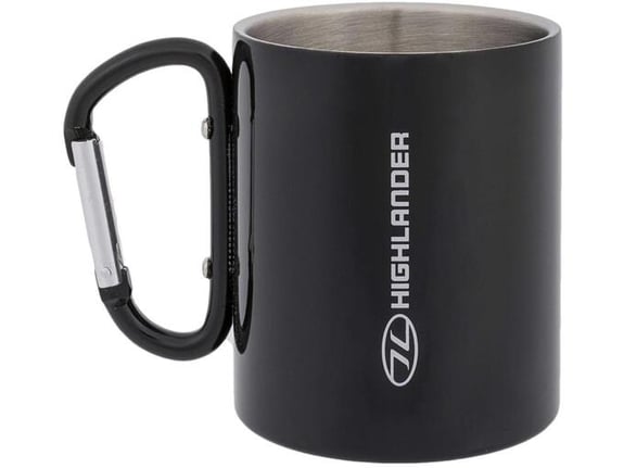 YATE skodelica z vponko - 300 ml - črna SN00178