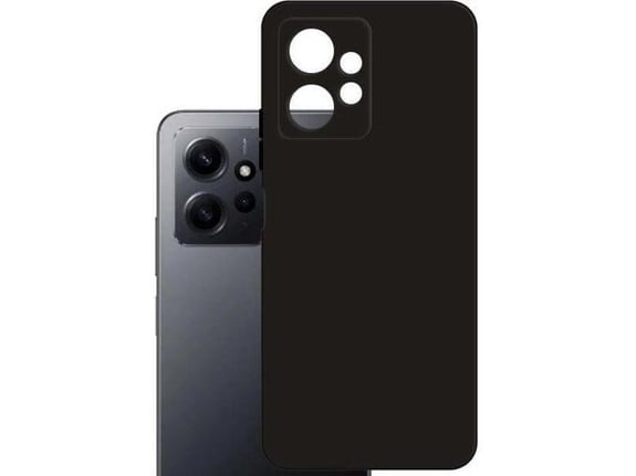ONASI silikonski ovitek za Xiaomi Redmi 12 4G, mat črna