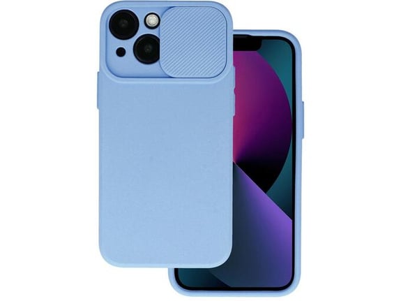 ONASI silikonski ovitek Lens Cover za iPhone 15 Pro Max, svetlo modra