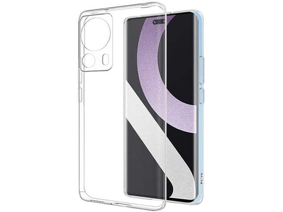 ONASI silikonski ovitek Clear Case 1,8 mm za Xiaomi 13 Lite, prozorna