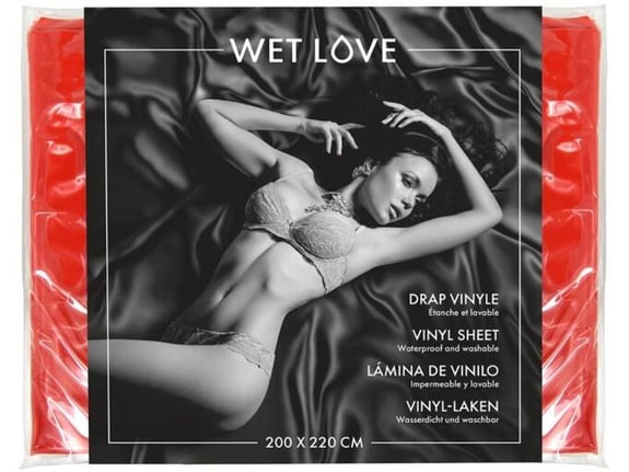 FETISH TENTATION Prekrivalo Za Posteljo Large Red