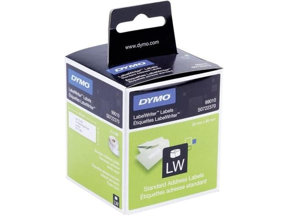 DYMO etikete 99010, 89 x 28 mm, 260 kosov S0722370