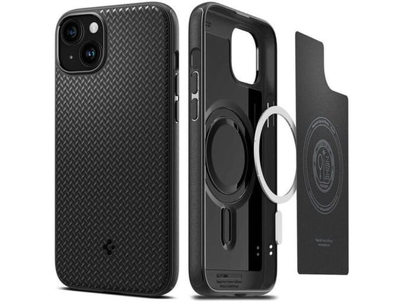 SPIGEN silikonski ovitek Mag Armor MagSafe za iPhone 15 Plus, 6.7