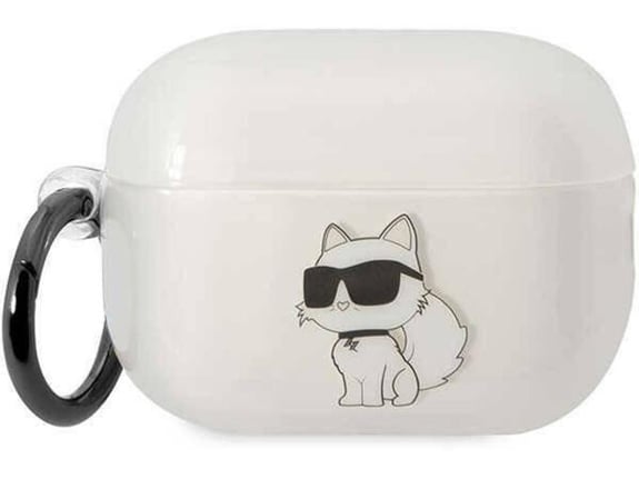 KARL LAGERFELD AirPods Pro 2 - Choupette - prozoren ovitek - KLAP2HNCHTCT