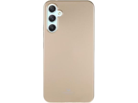 GOOSPERY tanek silikonski ovitek za Samsung Galaxy A54, zlata
