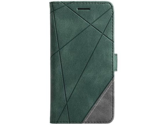 Chameleon Apple iPhone 15 Pro - Preklopna torbica (WLGO-Lines) - zelena