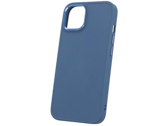 ONASI silikonski ovitek Satin za iPhone 15 Pro, moder