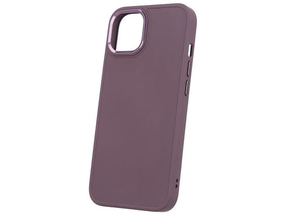 ONASI silikonski ovitek Satin za iPhone 15 Pro Max, vijolična