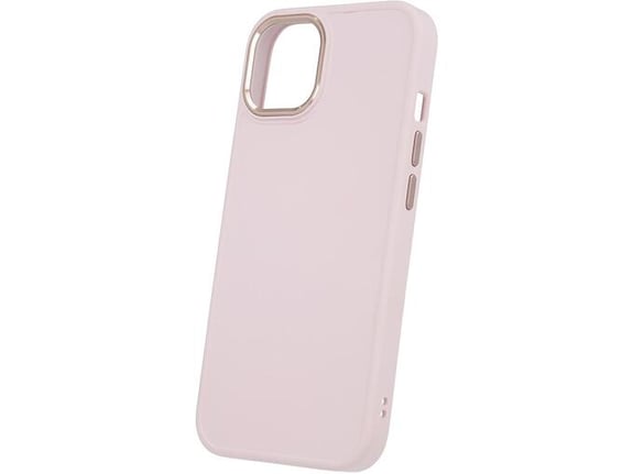 ONASI silikonski ovitek Satin za iPhone 15 Pro Max, roza