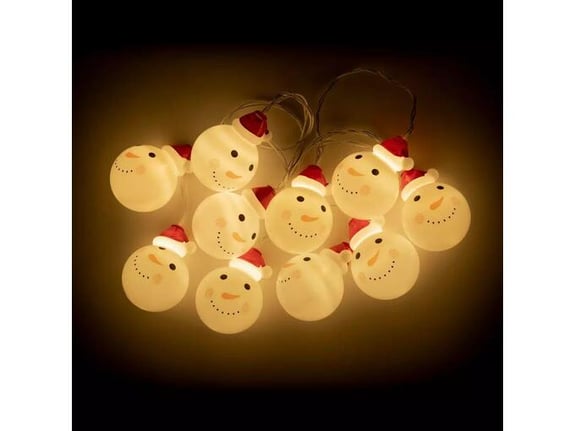 REBEL LED lučke božične, snežaki, LED-ZAR0572