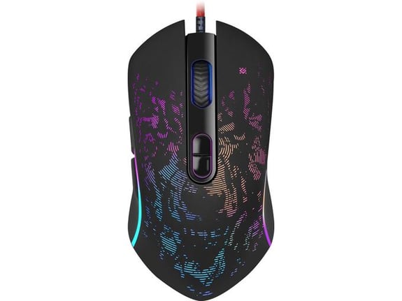 DEFENDER Witcher GM-990 RGB črna gaming miška