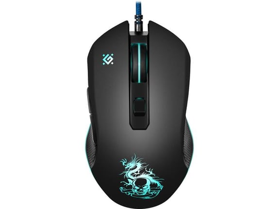 DEFENDER Sky Dragon GM-090L LED črna gaming miška + igralana podloga