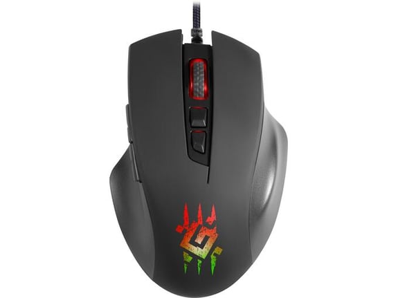 DEFENDER Wolverine GM-700L RGB črna miška