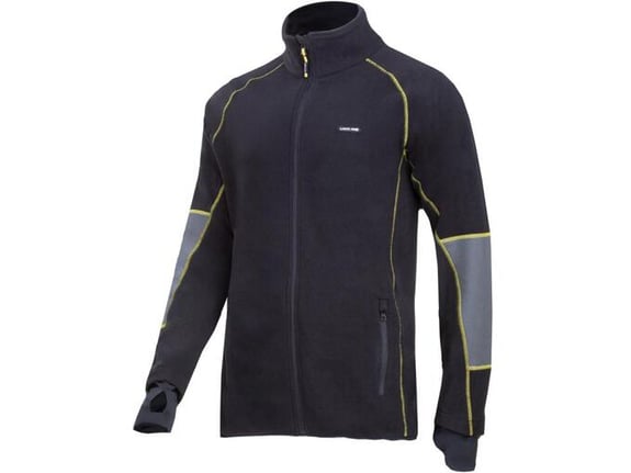 LAHTI PRO moška jakna iz flisa L4015006, št. 3XL, črna