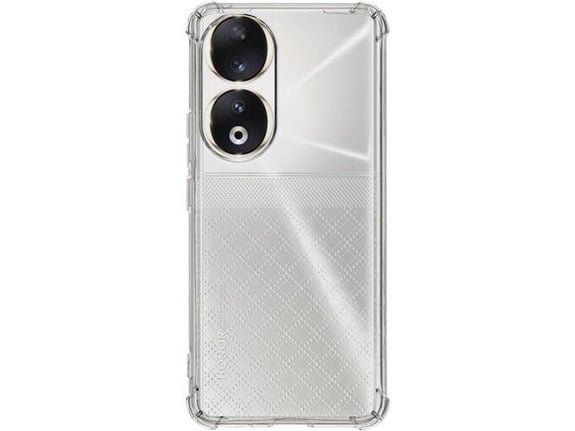 TACTICAL silikonski ovitek Antishock za Honor 90 Lite, prozorna