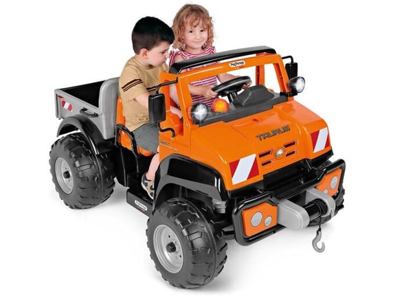 PEG PEREGO dvosedežni tovornjak na akumulator Taurus