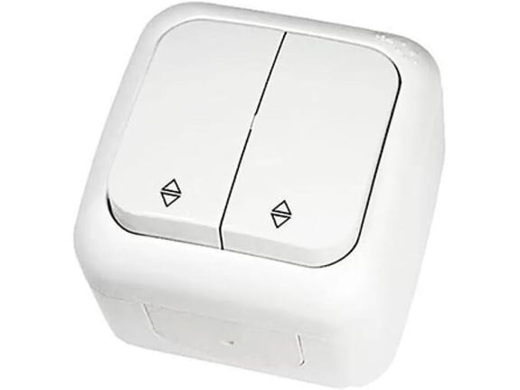 PANASONIC nadometno dvojno stikalo PALMIYE, IP54