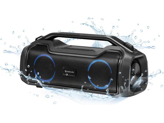 DEFENDER BEATBOX 50 (65950) LED črn 2.0 prenosni BT zvočnik