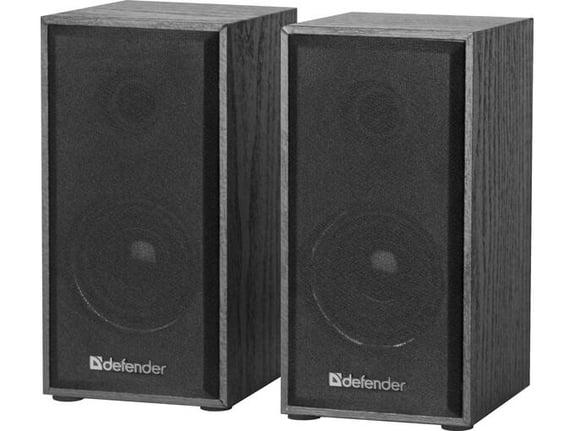 DEFENDER SPK 240 (65224) 2.0, 2x3W črn les USB računalniški zvočnik
