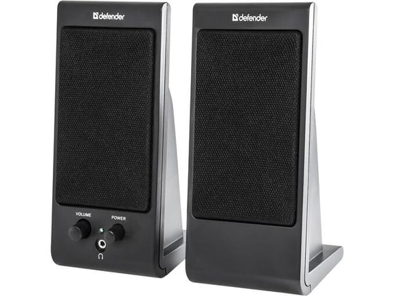 DEFENDER SPK-170 (65165) 2.0 4W črn USB računalniški zvočnik