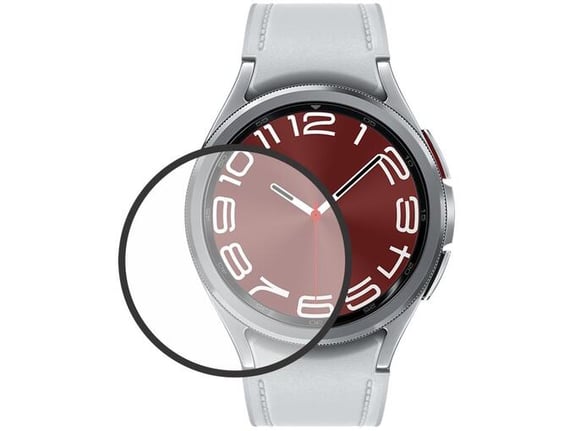 CHAMELEON hibridno zaščitno steklo za pametno uro Samsung Watch6 Classic, 43 mm, črna