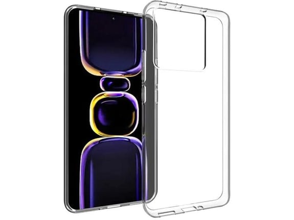 CHAMELEON ovitek za gumiran TPU Xiaomi 13T/13T Pro, prozoren svetleč