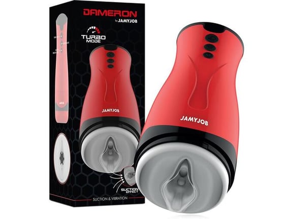 JAMYJOB Masturbator Dameron Suction & Vibration