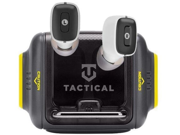 TACTICAL brezžične ušesne slušalke Strike Pods Space Force, siva