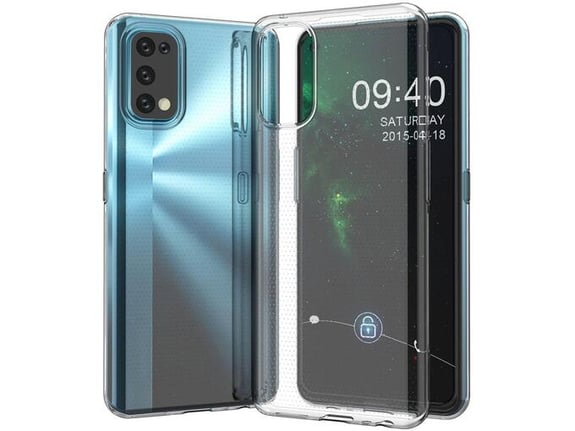 ONASI silikonski ovitek Ultra tanek za Realme GT Master, prozorna