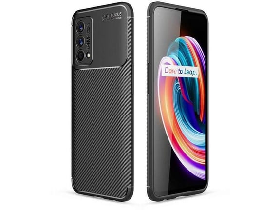 ONASI silikonski ovitek za Realme GT Master, črna, mat carbon