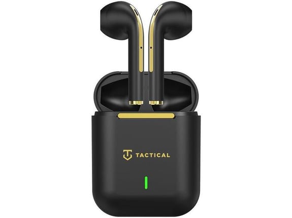 TACTICAL brezžične slušalke z mikrofonom Hawk StrikePods, črna