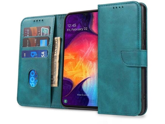 ONASI Wallet denarnica usnjena preklopna torbica Xiaomi 13T / Xiaomi 13T Pro - zelena