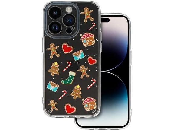 ONASI ovitek Clear Case Holiday za Samsung Galaxy A14, prozorna