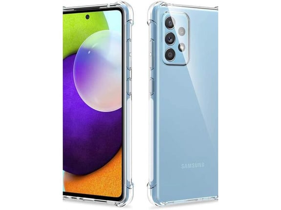 ONASI silikonski ovitek Antishock za Samsung Galaxy A13 LTE, prozorna