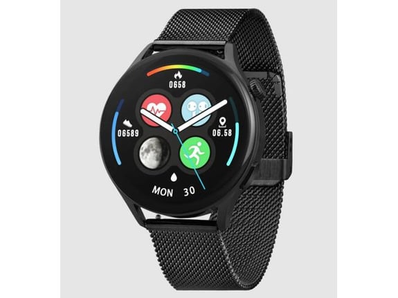 Garett pametna ura LADY ELEGANCE RT, črno jeklo