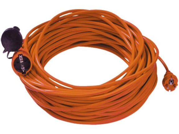 BACHMANN električni podaljšek, 25m, oranžna